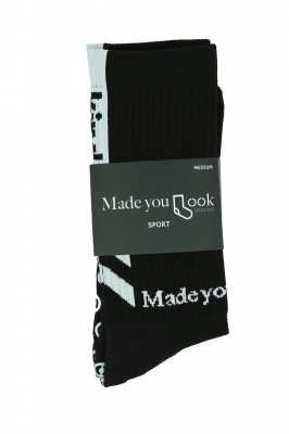 Grip Sport Socks - Adults (Black&White)